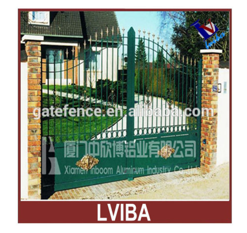 Security gate design & wrought aluminium gate & house gate color