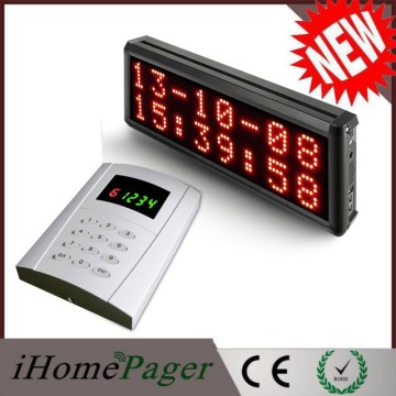 Hospitality dessert coffee house queue ticketing system