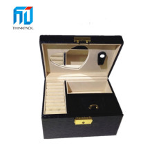 Wooden Jewelry Box with Top Garde