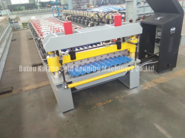 Aluminum Corrugated Sheet Roll Forming Machine