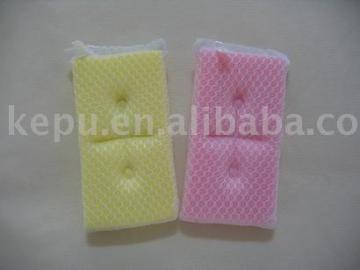 mesh sponge scourer