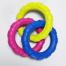 TPR Interactive Dog Chew Toy Rings