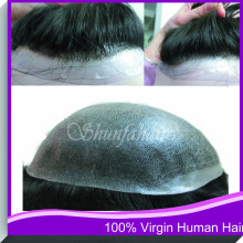 Brazilian human hair/toupees for black men/men hair toupee