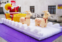 Inflatable Santa Claus, Inflatable Christmas, Inflatabe Santa House (RB20012)