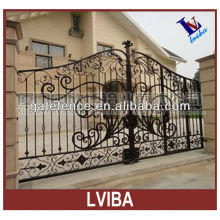sliding wrought iron gate and decorative wrought iron gate