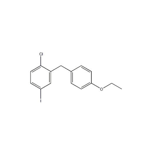 1-CLORO-2 (4-ETOXIFENILIL) METIL-4-IODOBENZENO Para Sotagliflozina CAS 1103738-29-9