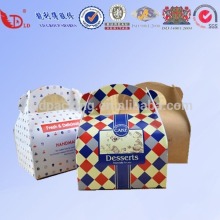 Wholesale kraft Cake box with logo , wedding cake box