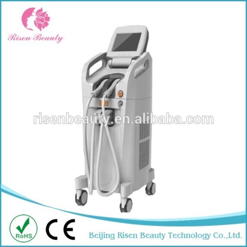 CE Approval Laser Hair Removal with 2 handle IPL+RF OPT Elight SHR