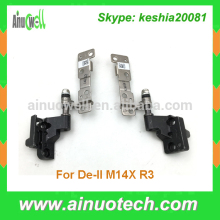 Hot selling laptop hinge for Dell M14X R3 laptop screen bracket LCD hinges