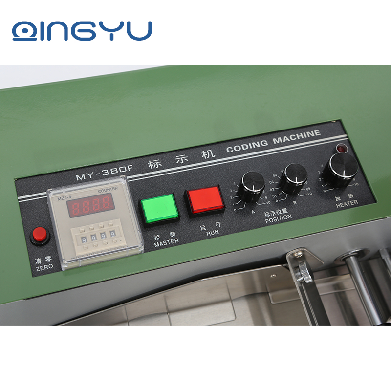 MY-380F Solid Ink Date Coding Machine/hot Stamping Coder Printer