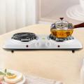 ELECTRICAL SPIRAL STOVE DOUBLE BURNER