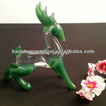 Lifelike Horse Model Crystal Animal Figurines