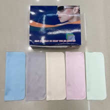 In Stock Mixed Color Size 14.5x17.5cm Premium Microfiber Eyeglasses Wiping Cloth