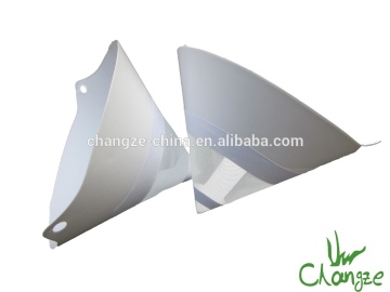 Paper filter strainer