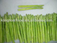 Frozen green asparagus