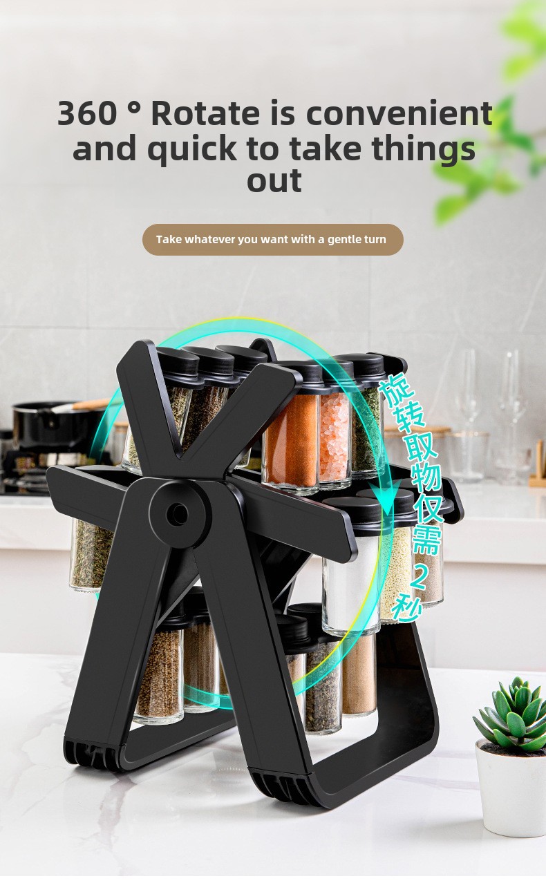 Dönebilen Ayaklı Plastik Depolama Rafı Rotatable Standing Plastic Storage Rack