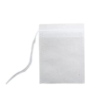Disposable Cotton Tea Bags with Draw Strings for Filter Tea Infuser