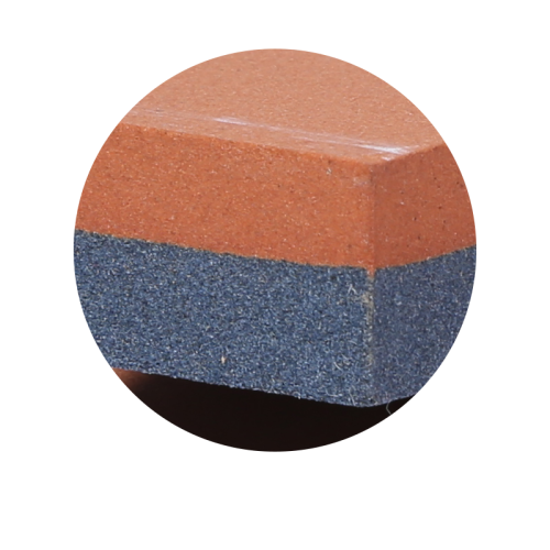 Azuelo de alúmina fusionado marrón - ideal para una cocina afilada