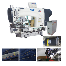 Tysew กระบอกแขนจักรเย็บผ้าด้านล่าง Hemming Machine