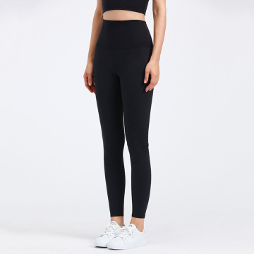 Фитнес брюки с высокой талией женские леггинсы для йоги