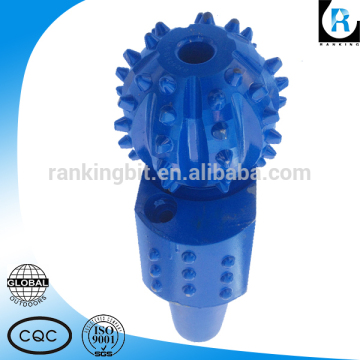 Rubber sealed single cone core bit