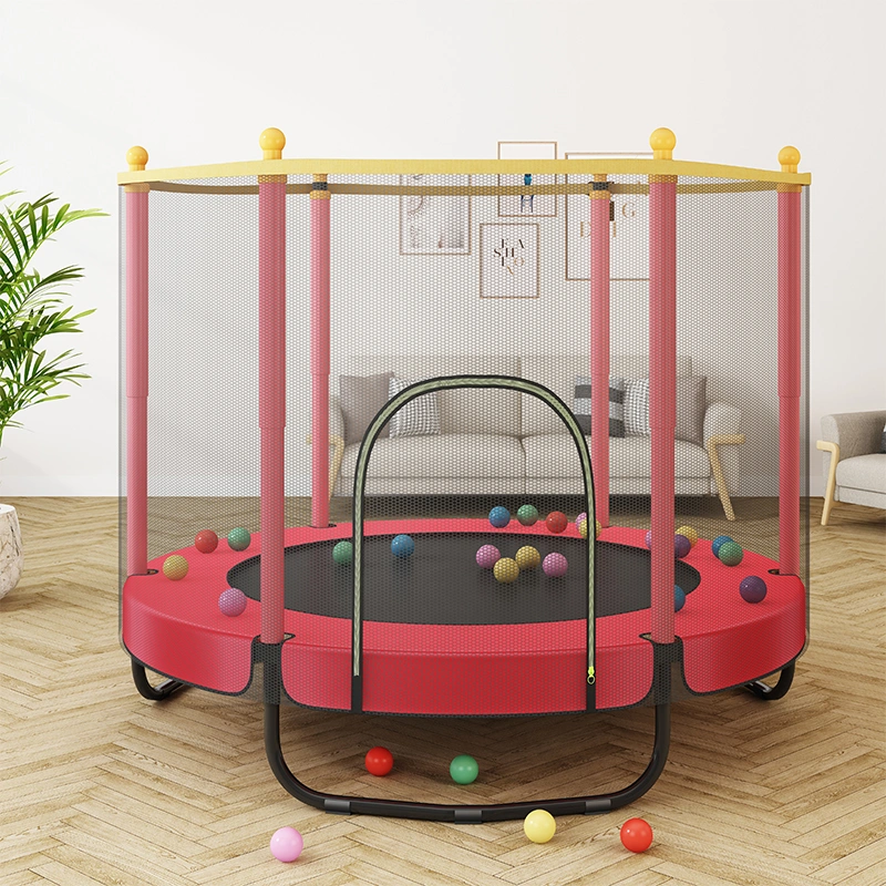 Custom Logo Jumping Bed Children Mini Indoor Trampoline for Kids Play