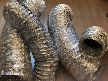 hot sale kitchen duct exhaust aluminum flexible ducting