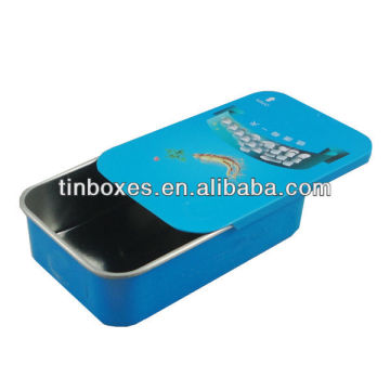rectangular gift tin candy can