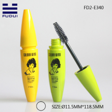 Yellow Lemon Shaped Mascara Tube
