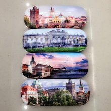Prague Charming Landscape Iron Optical Frame Spectacle Glasses Case