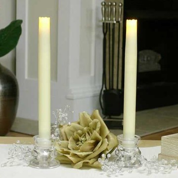 wax flameless classic LED taper candle