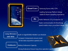 [CETC7]China 7 inch Rugged BDS/GPS 1-5m Fast High-precision Positioning Built-in Antenna UHF RFID R2000 Android Tablet PC