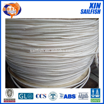 On sale gold braided rope price of nylon double braided rope