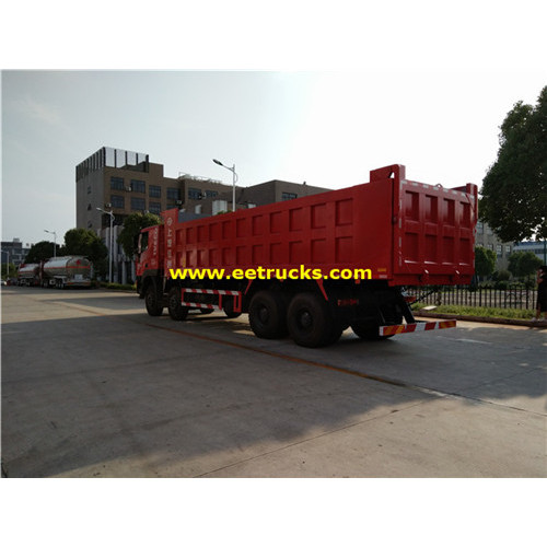 Hongyan 20 Ton 8x4 Dump Camiones