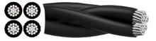 LV Aerial Bundle Cable (ABC)1kV