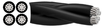 LV Aerial Bundle Cable (ABC)1kV