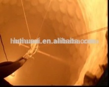 refractory gunning mix for maintance of blast furnace