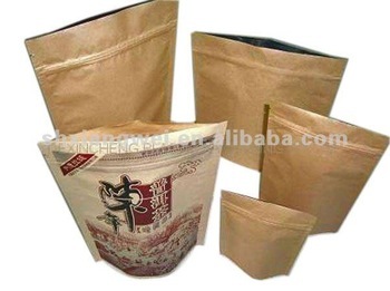 poly lined kraft paper bag