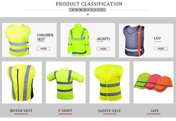 Best Quality High Vis Reflective Led Safety Vest