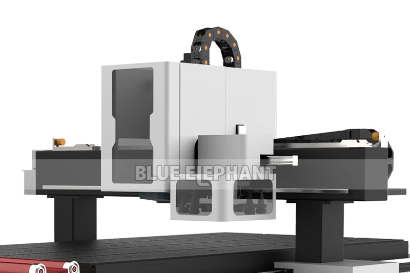 Blueelephant 1325 Wooden Furniture 3D Statues Making Machine CNC Router with Carousel Tool Changer