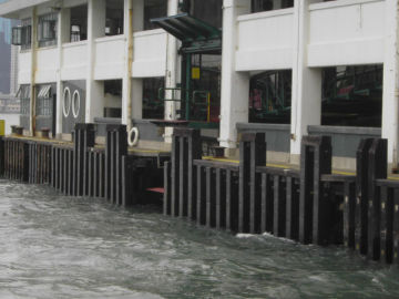 Plastic harbor protecion equipment