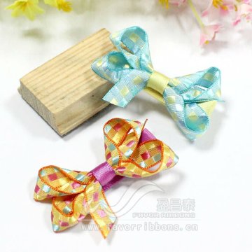 Bow kids hair ribbon bow with clips