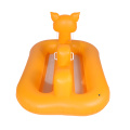 कस्टम पूल फ्लोट inflatable कुत्ते inflatable लाउंज कुर्सी