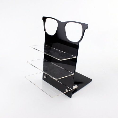 Acrylic 3 Pairs Of Sunglasses Display Stand