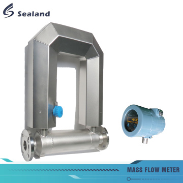 ATEX อนุมัติมิเตอร์การไหลของมวล coriolis 100 มม.