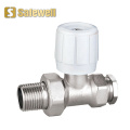 Brass Radiator Valve Chrome Plated