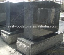 cheap granite g654 dark grey granite headstone for sale