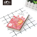 Flower story style cute metal cover notebook