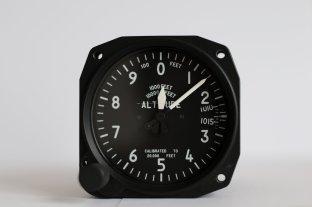 Custom Aircraft Altitude Indicator With Three Pointers BG6-