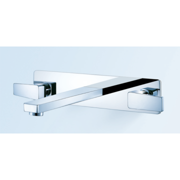 Pudo Brass Wall Mounted Basin Mixer ○